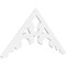 Ekena Millwork Pitch Vienna Architectural Grade PVC Gable Pediment, 48"W x 24"H x 1"P (12/12) GPP048X024X100VIE - alternate 1